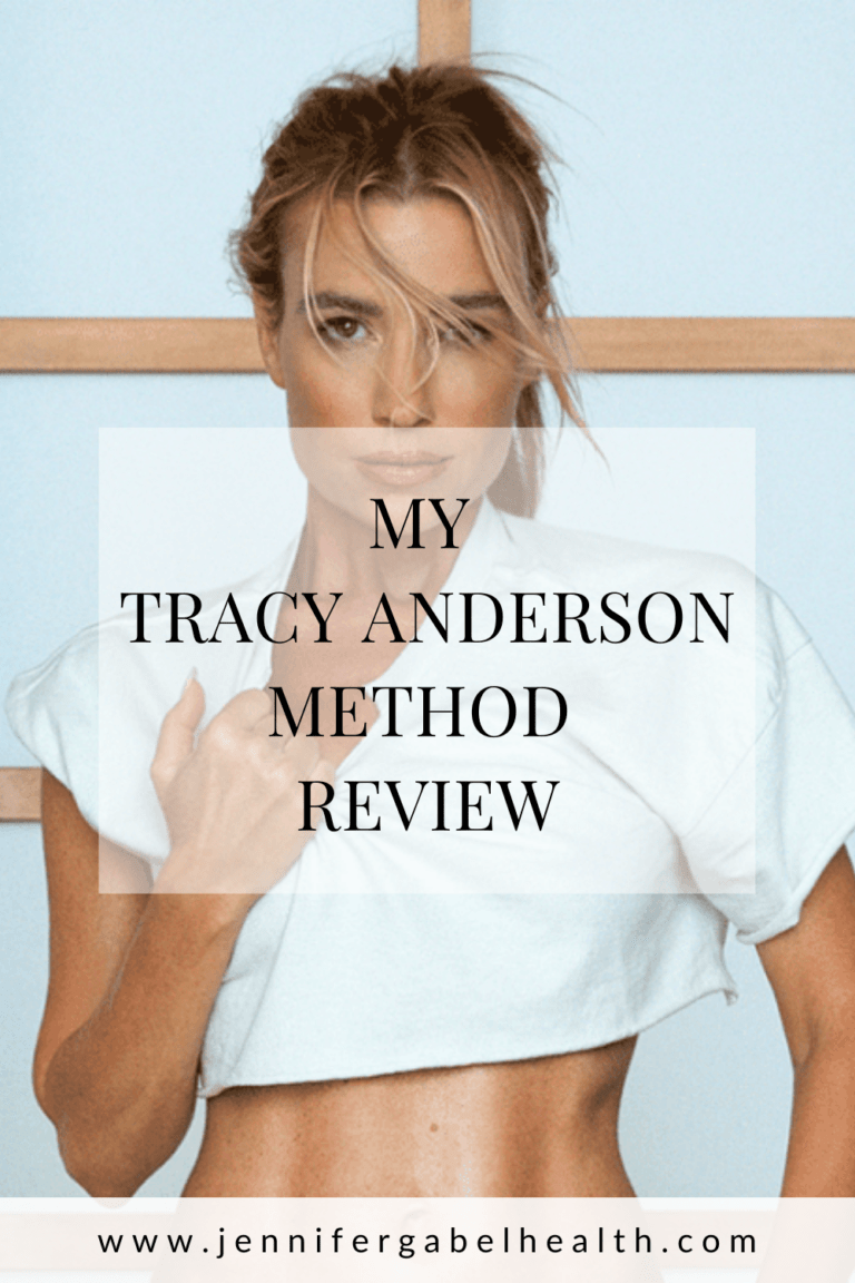 My Tracy Anderson Method Review Jennifer Gabel Health